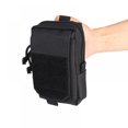 thumbnail image 4 of MesaSe Cell Phone Pouch Nylon Holster Case with Belt Clip Cover Black, 4 of 6