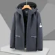 thumbnail image 2 of Chaqueta de hombre Otoño e Invierno Chaqueta gruesa resistente al viento impermeable Ropa de trabajo Chaqueta de hombre Unisex, 2 of 4