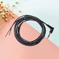 thumbnail image 1 of unbranded 1Ud Cable Sustituto Para Auriculares Resistente Y Elástico Color Negro, 1 of 8