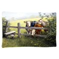 thumbnail image 1 of Carolines Treasures BDBA0103PILLOWCASE Cows in a Buttercup Meadow Fabric Standard Pillowcase, 1 of 2