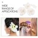 thumbnail image 2 of Juego de 3 accesorios para el cabello de novia: horquillas y pinzas de flores para novias, damas de honor, recogidos y peinados elegantes., 2 of 6