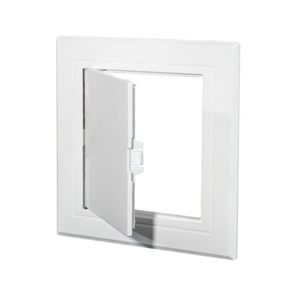 White ABS Inspection Port Inspection Ceiling Decorative Door Inspection Port