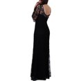 thumbnail image 2 of Aidan Mattox Womens Lace Beaded Evening Dress, 2 of 2