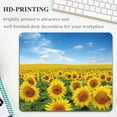 thumbnail image 2 of Summer Flower Blue Sky Sunflower Mouse Pad Small Square Laptop Mousepad Cute Floral Portable Desk Pad Non-Slip Wireless Mouse Mat Washable Desk Decor, 2 of 6