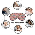 thumbnail image 7 of Xecao Color Flowers for Soft Fluffy Sleeping Blindfold, Nap eye cover tailored for the utmost comfort for girls, women, kids, and adults., 7 of 7