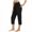 Black1, variant on tarylea Capri Pants for Women High Rise Pleated Trousers Solid Color Loose Pants with Pockets Casual Comfy Summer Dailywear Pants
