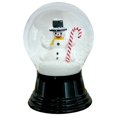 thumbnail image 2 of Alexander Taron 5" Perzy Medium Snowman with Candy Cane Christmas Snow Globe, 2 of 2