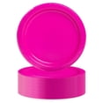 thumbnail image 1 of Unique Industries Neon Pink Round 7" Dessert Plates, 70ct, 1 of 3