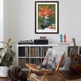 thumbnail image 4 of Art.com Flowers and Fruit Art Print by Pierre-Auguste Renoir, Brown Frame Wall Art, 32" x 44", 4 of 5