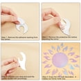 thumbnail image 4 of 3D Sunflower Mirror Wall Stickers Acrylic Mirror Wall Decals Self Adhesive DIY Wall Decor, 4 of 7