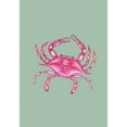 thumbnail image 2 of Betsy Drake  Pink Synthetic Fiber Crab Flag, 2 of 2