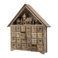 thumbnail image 3 of 15.25" Brown Unique LED Wooden Countdown Farmhouse Decor, 3 of 5