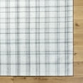 thumbnail image 2 of Livabliss x Becki Owens Sammy Handwoven Plaid Area Rug,9' x 12',Light Slate/Charcoal, 2 of 7