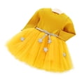 thumbnail image 2 of Vestido de niña, vestido de moda para bebés y niños, vestido de manga larga para niños, vestido de verano para niña, funcionalidad versátil, 2 of 7