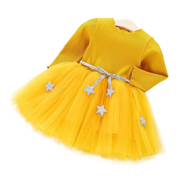 El vestido de manga larga de los niños, el bebé de moda embroma el final de lujo del vestido de los niños del vestido de una sola pieza de los niños