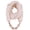 Beige, variant on Vintage Cotton Linen Scarf for Women Resin Pendant with Necklace Soft Neck Wrap Infinity Scarves