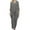 Grey, variant on UJNDER Cardigan Pants Sets Women Three Piece Wedding Evening Outfits Dressy Chiffon Pant Suits Elegant Outfit for Women Black XL
