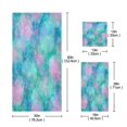 thumbnail image 3 of 3 Piece Bath Towels Set Bath Towel, Hand Towel and Face Towel for Bathroom, Gym, Hotel Tie-dye Dandelions Pattern, 3 of 8