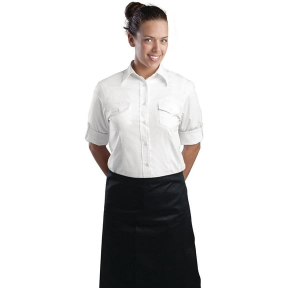 Chef Works Women's Two Pocket Dress Shirt X-Small