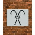 thumbnail image 2 of Christmas Candy Cane Stencil, 2 of 2