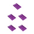 thumbnail image 1 of Justharion 1/2/3/5 Exquisite Crafted Rug For Bathroom Quick-drying No Shedding Prompt And Strong Vibrant Purple 40cm*60cm 5PCS, 1 of 6