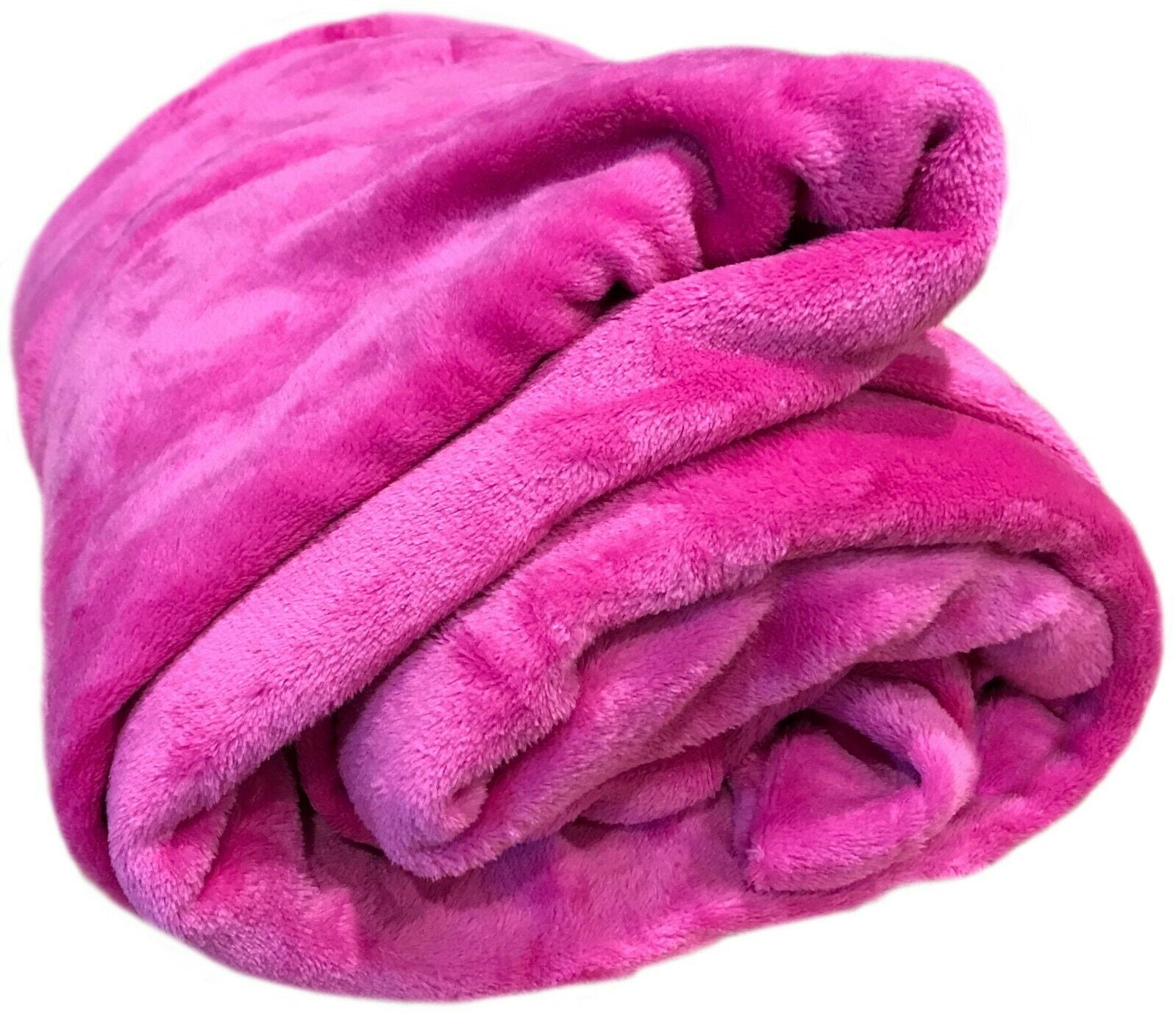 Soft Blanket Solid Color Coral Fleece Plush Microfiber Blanket