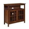 thumbnail image 3 of Pemberly Row 42" TV Stand Entertainment Console with Storage in Dark Walnut, 3 of 7