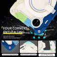 thumbnail image 2 of FJLBDE Case for Huawei MatePad Mini 8.8 Inch with 360 Kickstand, Shoulder Strap Carrying Protective Cover, Multicolor Blue, 2 of 6