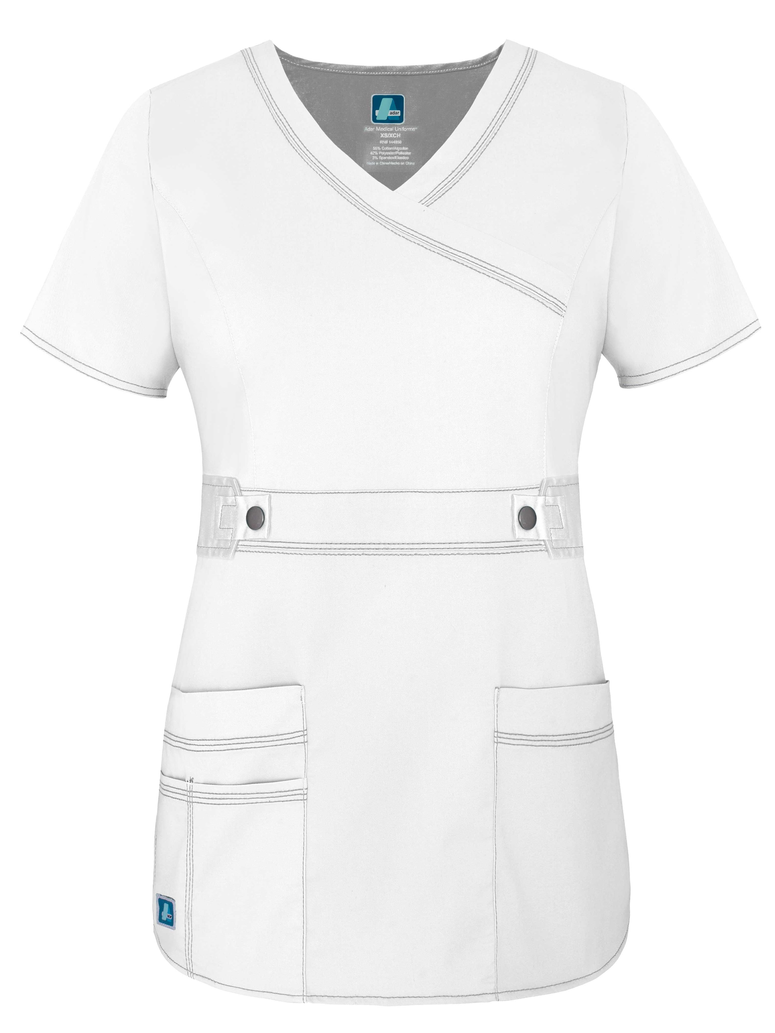 Adar Uniforms Womens PopStretch Junior Fit Taskwear TabWaist