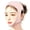 Light Pink, variant on Reusable V Line Lifting Mask Chin Strap, Adjustable Face Sculpting Contouring Band, Comfortable Jaw Chin Support for Daily & Sleeping Use