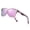 PURPLE, variant on UV400 Protection Cat Eye Narrow Frame Sunglasses Women Men Shatterproof Lens for Driving Outdoor