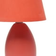 thumbnail image 7 of Nauru 9.45" Petite Ceramic Oblong Bedside Table Desk Lamp With Matching Tapered Drum Fabric Shade For Nightstand, End, 7 of 7