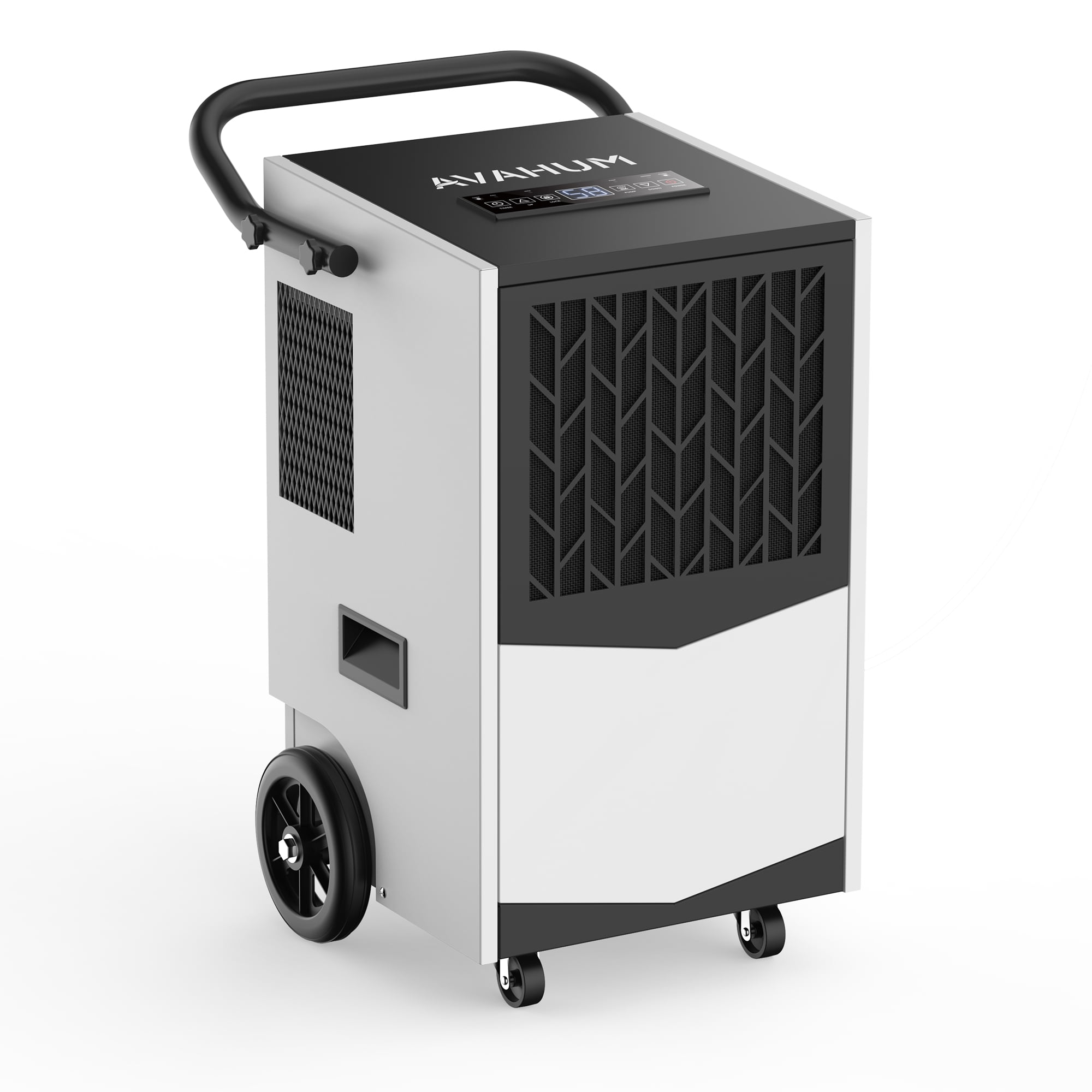 AVAHUM 160 Pints Commercial Dehumidifier with Pump for 1,200 sq. ft, Industrial Dehumidifier for Basements and Warehouses
