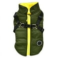 thumbnail image 3 of Fymall Pet Dog Winter Cold Weather Coat Warm Jacket With Harness, 3 of 8