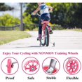 thumbnail image 4 of ZHAOCHENG Rueditas de entrenamiento para bicicletas infantiles, 12-20 pulgadas, color rosa, 4 of 5