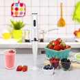 thumbnail image 2 of Immersion Blender 300-Watt Turbo Stick Hand Blender, Powerful Ice Crushing Design Purees Smoothies, Black EU Plug, 2 of 6