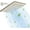 Square 6'', variant on Metal Filtered Shower Head, 6'' High Pressure RainShower Head, 20 Stage Shower Filter for Hard Water Softener, Bathroom Rainfall Shower Head to Remove Chlorine and Heavy Metal, Brushed Nickel