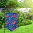 thumbnail image 2 of Wukai Chicken and Rooster Print Garden Flag 12.5x18 Inch Double Sided Sun-resistant Rain-resistant, Wrinkle-resistant Colorfast(Only Flag), 2 of 7