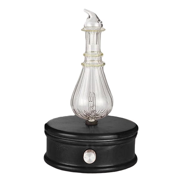 Difusor de aceite esencial, luz nocturna, estilo Retro, antideslizante, portátil, Yoga, Base de madera, lámpara para sala de estar, coche, decoración, Sunnimix Difusor de aceite esencial