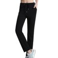 thumbnail image 2 of Pantalones de Chándal Colcomx Yoga Mujer Con Bolsillos Deportivos Entrenamiento L Negro L, 2 of 4