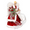 Red, variant on IROOZIGOTO 12.6Inch Angel tree topper Christmas Tree Topper with White Feather Wings, Led Lighted Xmas Tree Topper Angel Figurine Ornament Christmas Tree Decorations for Home Christmas Decor Red