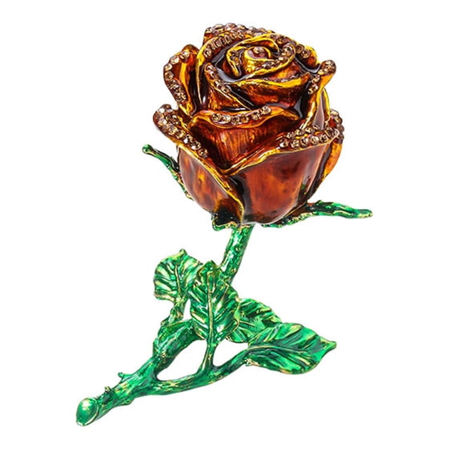 XWSHYW Flores Artificiales Impresiones de La Naturaleza Tridimensional de Incrustaciones y Diamantes y Flores de Rosas En Confesiones y Propuesta.