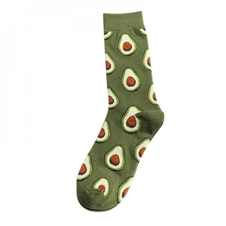 

Clearance Korean Fresh Fruits Socks Lemon Avocado Pineapple Cherry Blueberry Orange Gardenias Banana Flamingos Plumerias