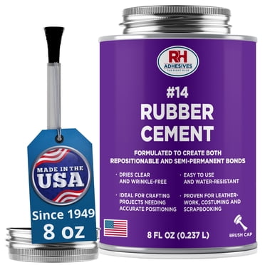 #14 Rubber Cement, 8 oz. can - RH Adhesives