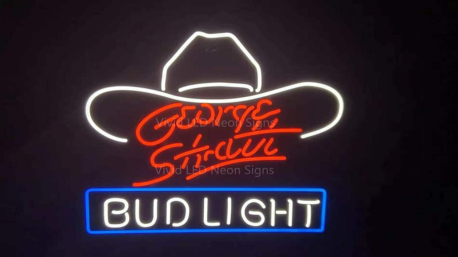 17"x14"Budweiser Cowboy Neon Sign Light Beer Bar Pub Wall Decor Visual Artwork 