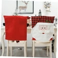 thumbnail image 7 of Raindrops Christmas Plaid Chair Cover, Holiday Theme Cloth Slipcover, 1 Piece, 7 of 7