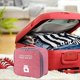 thumbnail image 4 of Bolsa de primeros auxilios vacía al rojo vivo de 1 pieza, bolsa de almacenamiento de primeros auxilios vacía con compartimentos en capas y bolsillos de malla elástica, adecuada para viajes en casa, oficina, camping, senderismo BOTIM JM, 4 of 5