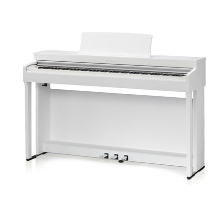 Kawai CN201 88-Key Digital Piano with Responsive Hammer III, Premium Satin White