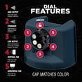 thumbnail image 3 of 6 Pack, Rust-Oleum Stops Rust Custom Spray 5-in-1 Matte Elderberry Spray Paint-393369, 12 oz, 3 of 10