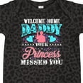thumbnail image 4 of Inktastic Military Daughter Welcome Home Daddy Girls Baby Bodysuit, 4 of 5